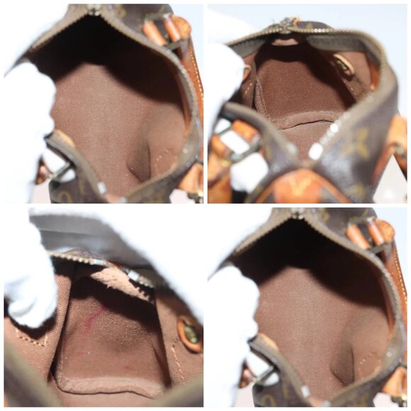 LOUIS VUITTON Monogram Mini Speedy Hand Bag M41534 LV Auth 129715 - Picture 15 of 16